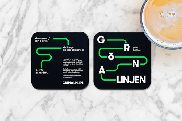 Underlägg Gröna Linjen